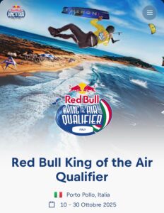 Porto Pollo – Red Bull King of the Air Qualifier